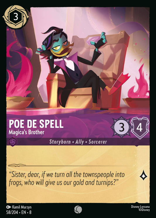 Set 8-058 | Poe De Spell - Magica's Brother | Common