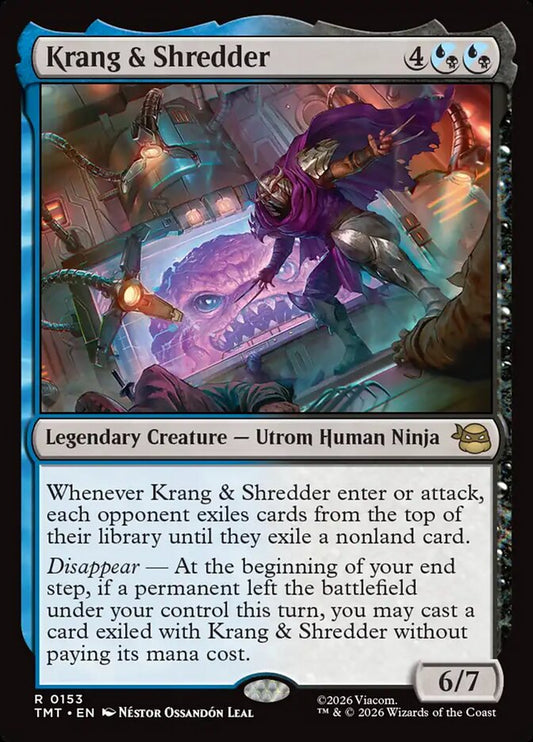 TMT-0153 | Krang & Shredder | EN  | - | Foil