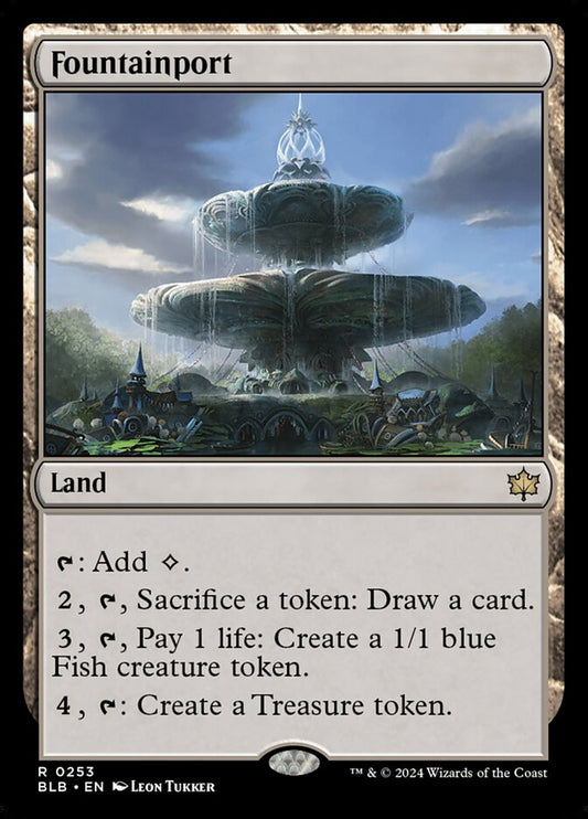 BLB-253 Fountainport | Rare (EN)