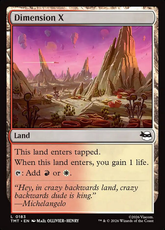 TMT-0183 | Dimension X | EN  | - | Foil