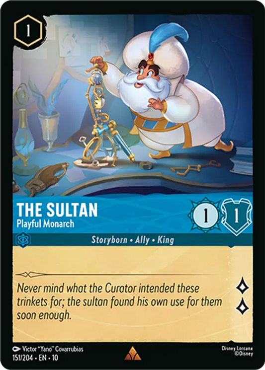 Set 10-151 | The Sultan - Playful Monarch | Rare