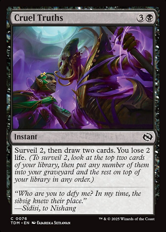 TDM-0076 | Cruel Truths | EN  | - | Foil