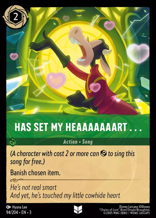 Set 3-094 | Has Set My Heaaaaaaart... | Uncommon
