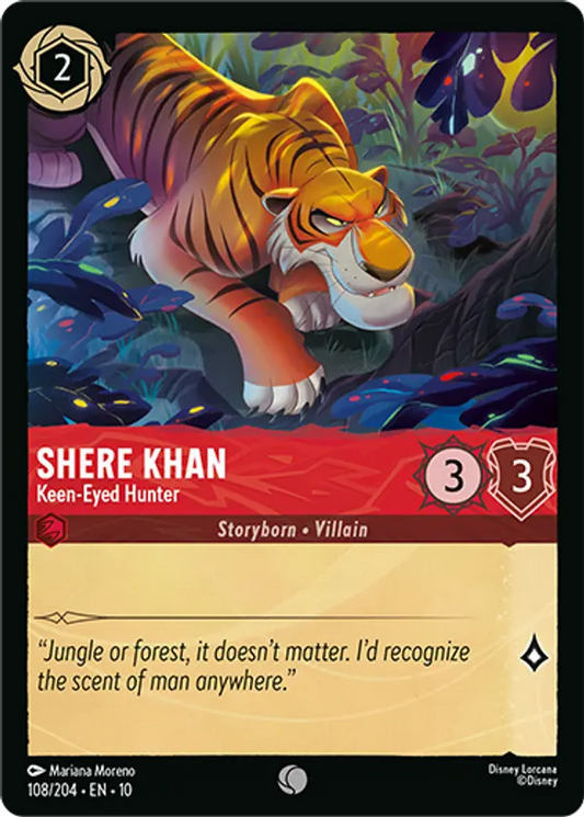 Set 10-108 | Shere Khan - Keen-Eyed Hunter | Common