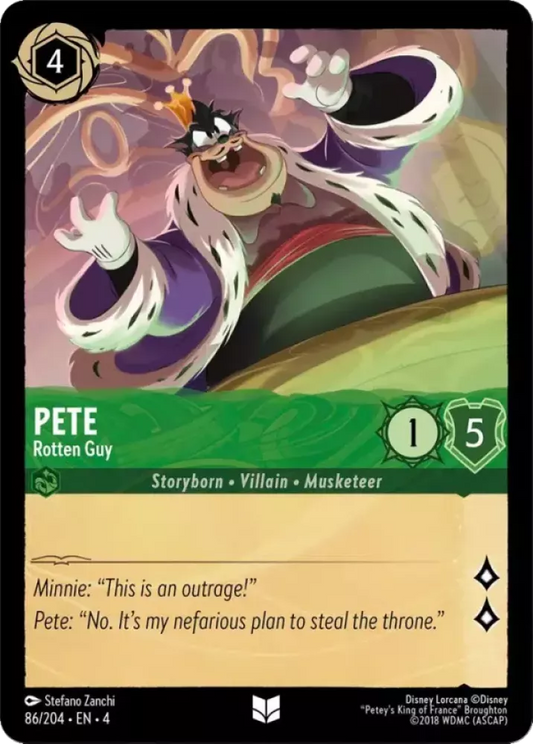 Set 4-086 | Pete - Rotten Guy | Uncommon