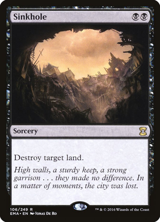 EMA-0106 | Sinkhole | EN  | - |