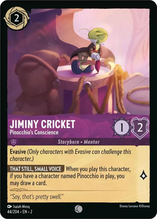 Set 2-044 | Jiminy Cricket - Pinocchio's Conscience | Common