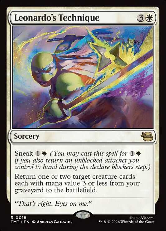 TMT-0018 | Leonardo's Technique | EN  | - | Foil