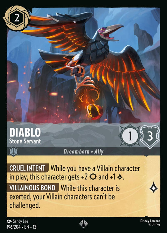 Set12-196 | Diablo – Stone Servant | Super Rare | Foil