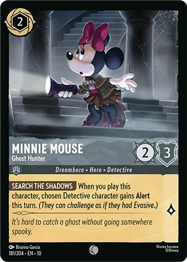 Set 10-181 | Minnie Mouse - Ghost Hunter | Common