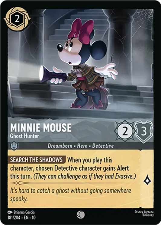 Set 10-181 | Minnie Mouse - Ghost Hunter | Common