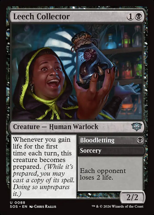 SOS-088 Leech Collector // Bloodletting -EN- U (Foil)