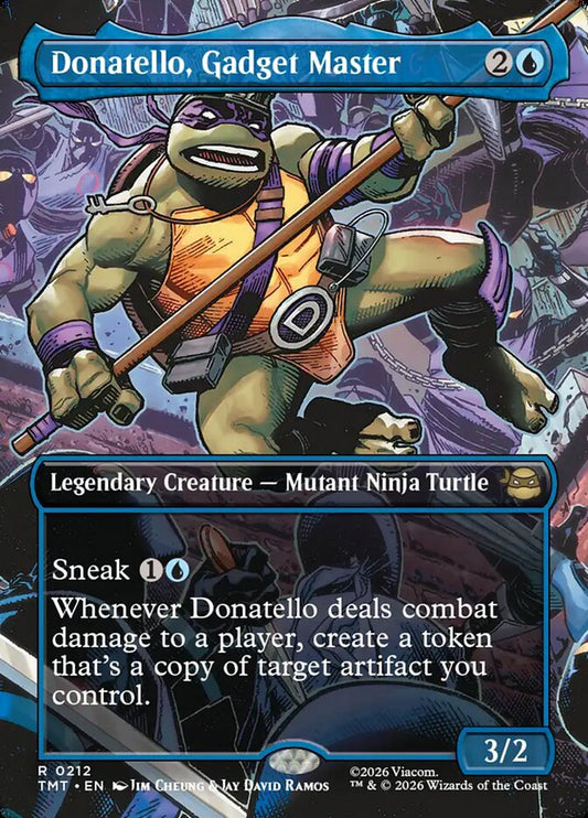 TMT-0212 | Donatello, Gadget Master | EN  | - | Foil