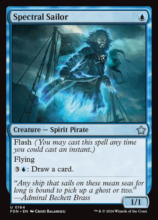 FDN-0164 | Spectral Sailor | EN  | - | Foil