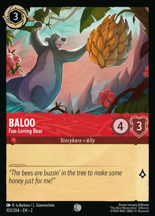 Set 2-103 | Baloo - Fun-Loving Bear | Common