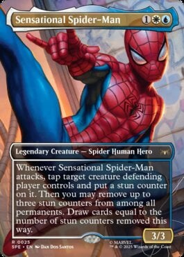 EN | Sensational Spider-Man| Non-Foil| SPE-0025 R