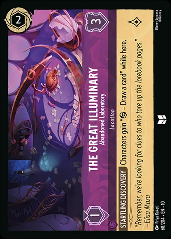 Set 10-068 | The Great Illuminary - Abandoned Laboratory | Uncommon