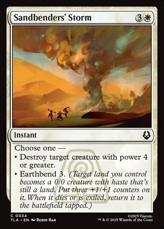 TLA-0034 | Sandbenders' Storm | EN  | - | Foil