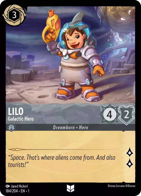 Set 1-184 | Lilo - Galactic Hero |  Uncommon