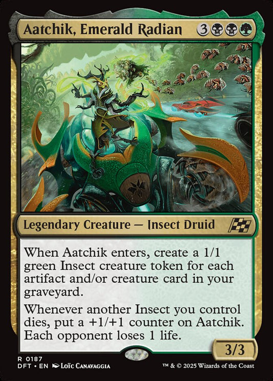 DFT-0187 | Aatchik, Emerald Radian | EN  | - | Foil