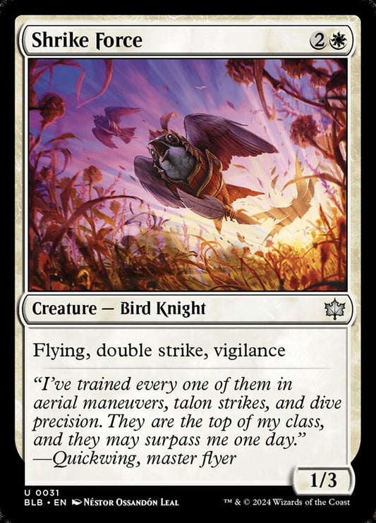 BLB-0031 | Shrike Force | EN  | - | Foil