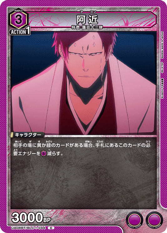 UA08BT/BLC-1-044  | 阿近 | C