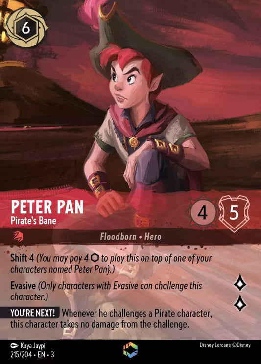 Set 3-215 | Peter Pan - Pirate's Bane | Enchanted