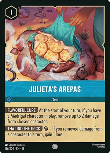 Set12-166 | Julieta's Arepas | Common | Non-Foil