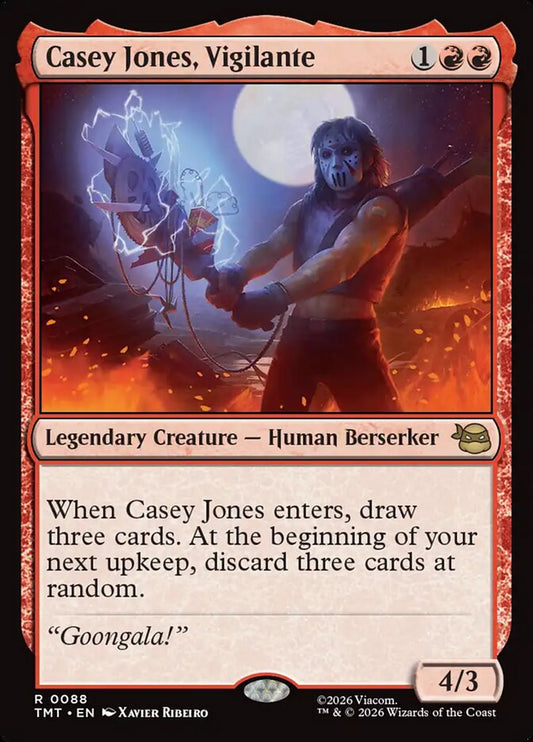TMT-0088 | Casey Jones, Vigilante | EN  | - | Foil