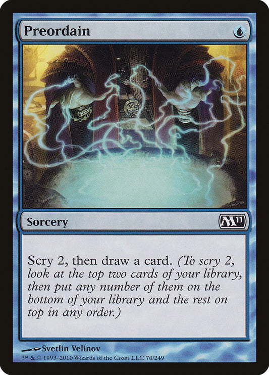 M11-0070 | Preordain | EN  | - | Foil