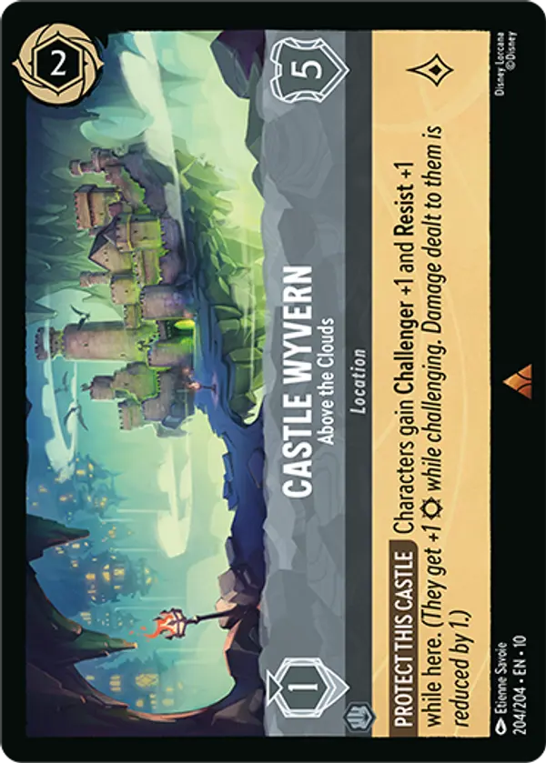 Set 10-204 | Castle Wyvern - Above the Clouds | Rare