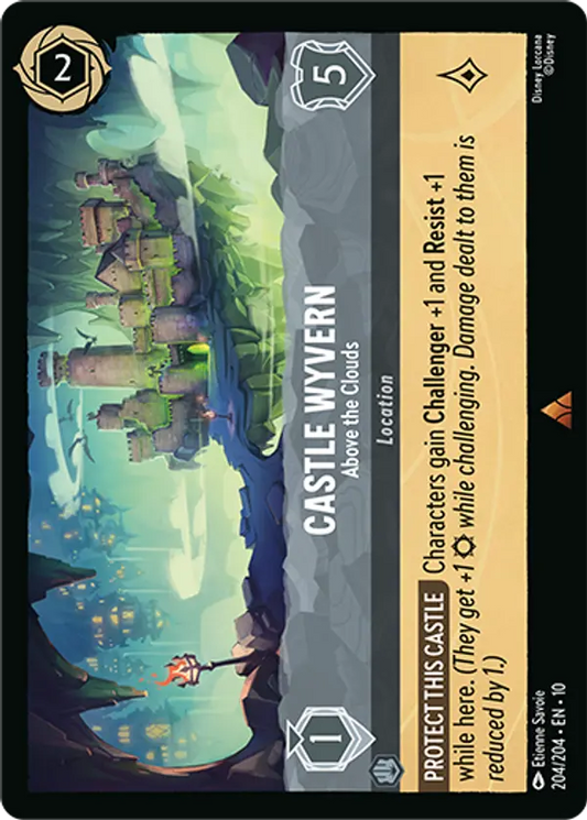 Set 10-204 | Castle Wyvern - Above the Clouds | Rare
