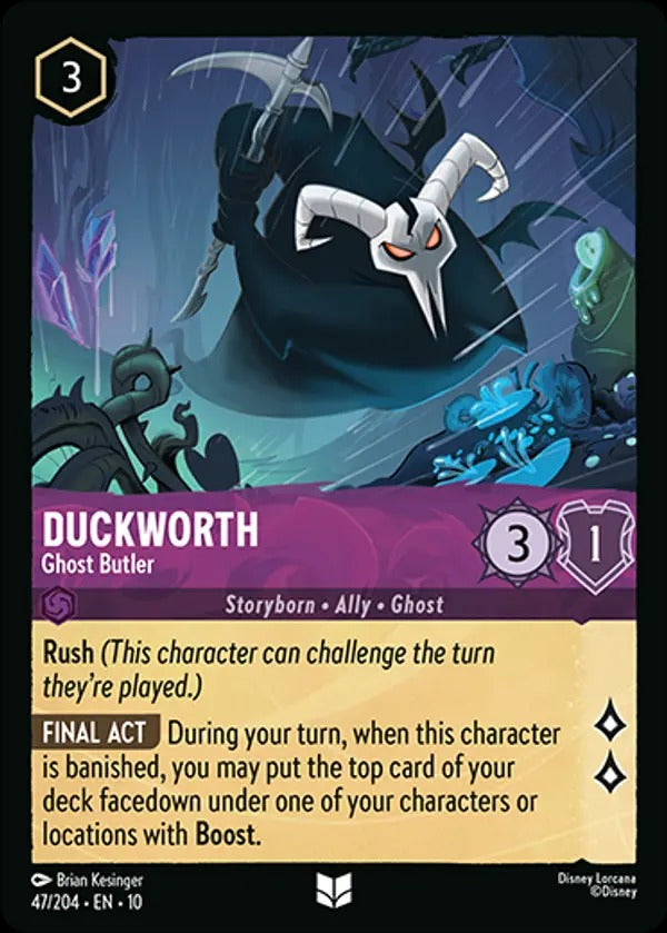Set 10-047 | Duckworth - Ghost Butler | Uncommon