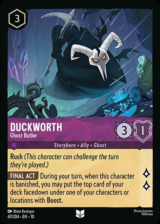Set 10-047 | Duckworth - Ghost Butler | Uncommon