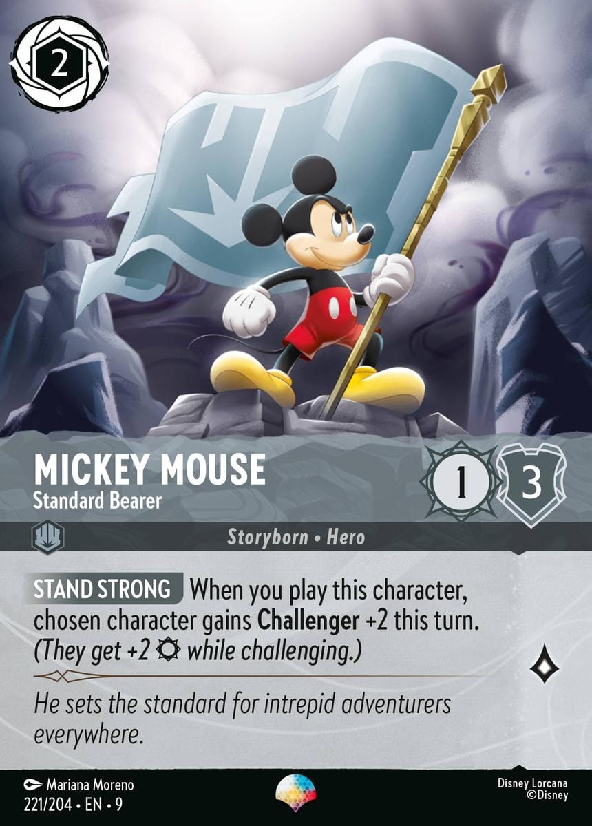 Set 9-221 | Mickey Mouse - Standard Bearer | Epic