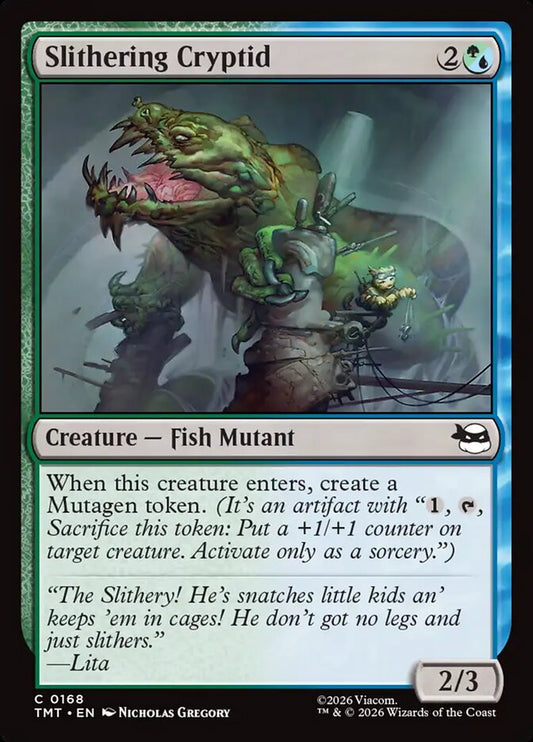 EN | Slithering Cryptid| Foil| TMT-168