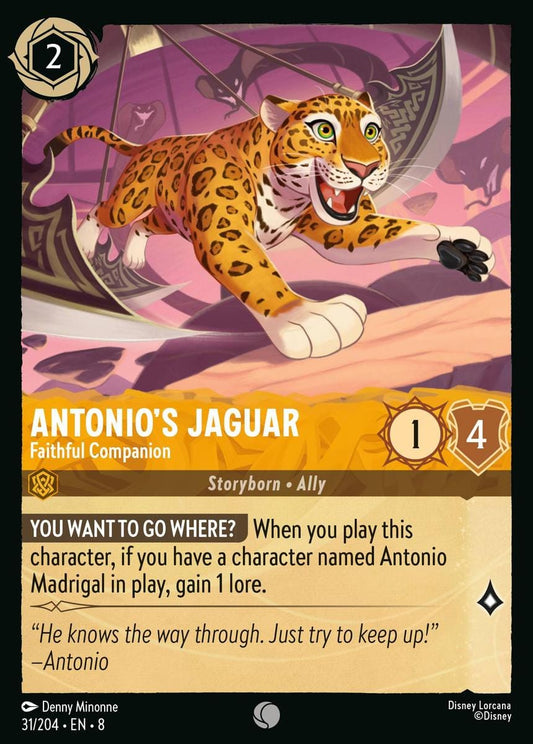 Set 8-031 | Antonio's Jaguar - Faithful Companion | Common