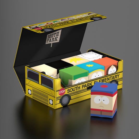 Squaroes - Collectors Case | South Park™ - School Bus+ 8 Boulders