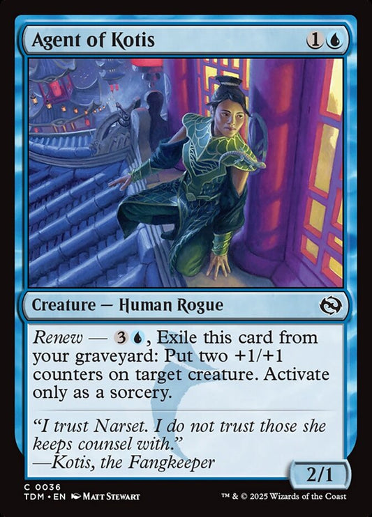 TDM-0036 | Agent of Kotis | EN  | - | Non-Foil