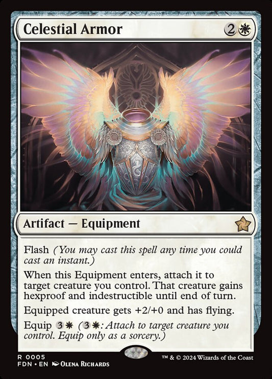 FDN-005 Celestial Armor | Rare (EN)
