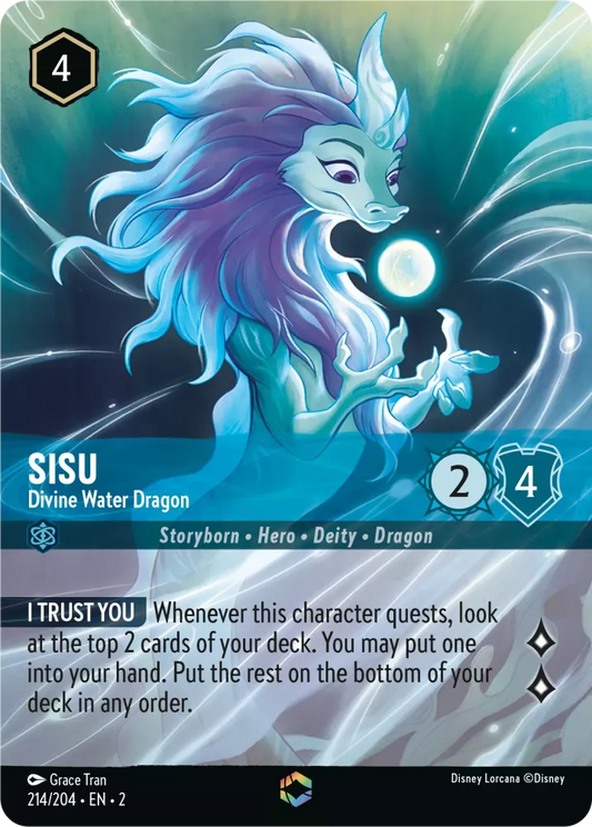 Set 2-214 | Sisu - Divine Water Dragon | Enchanted