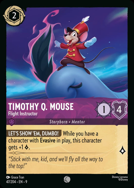 Set 9-047 | Timothy Q. Mouse - Flight Instructor | Common
