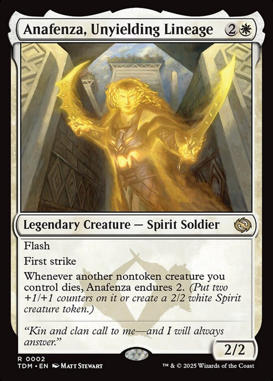 TDM-0002 | Anafenza, Unyielding Lineage | EN  | - | Foil