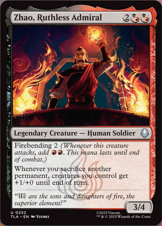 TLA-0252 | Zhao, Ruthless Admiral | EN  | - | Non-Foil