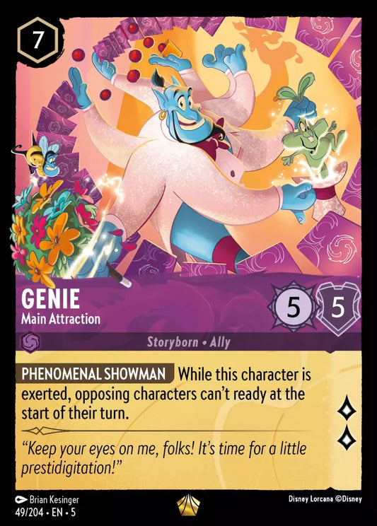 Set 5-049 | Genie - Main Attraction | Legendary