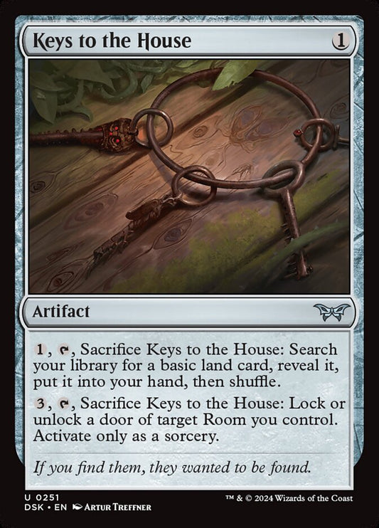 DSK-0251 | Keys to the House | EN  | - | Foil