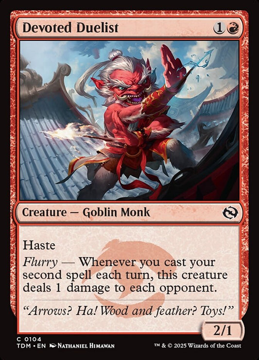 TDM-0104 | Devoted Duelist | EN  | - | Foil
