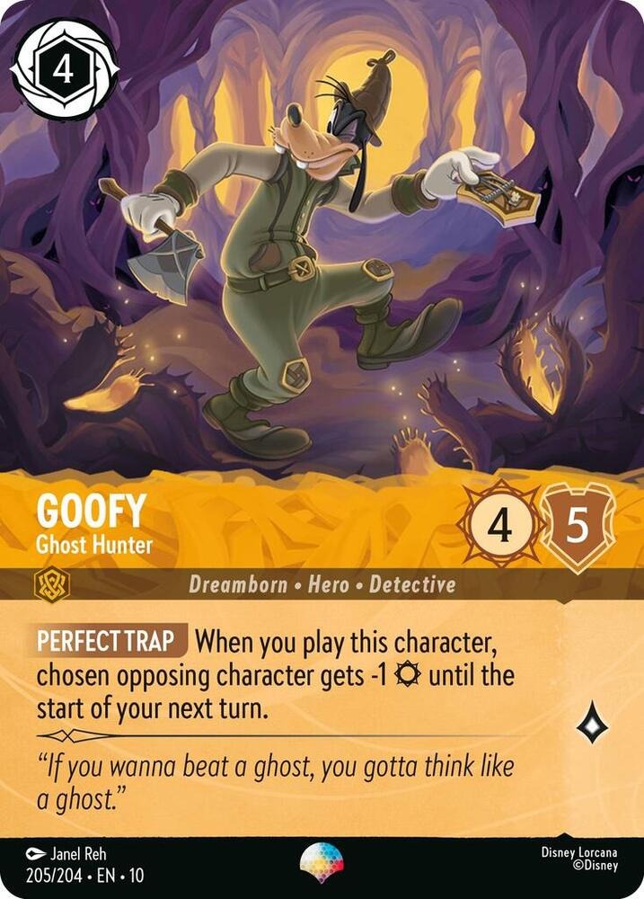 Set 10-205 | Goofy - Ghost Hunter | Epic