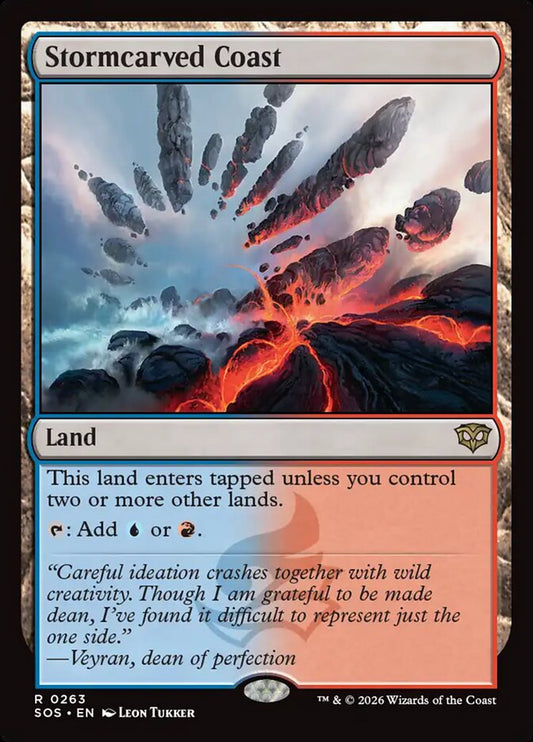 SOS-263  Stormcarved Coast -EN- R (Non-Foil)
