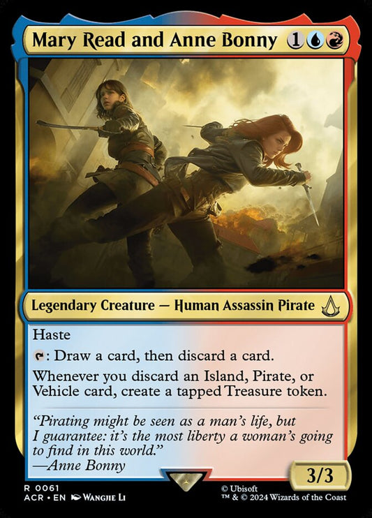 EN | Mary Read and Anne Bonny | Foil | ACR-61